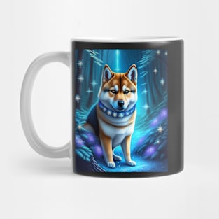 Shiba In Mystical Forest Mug